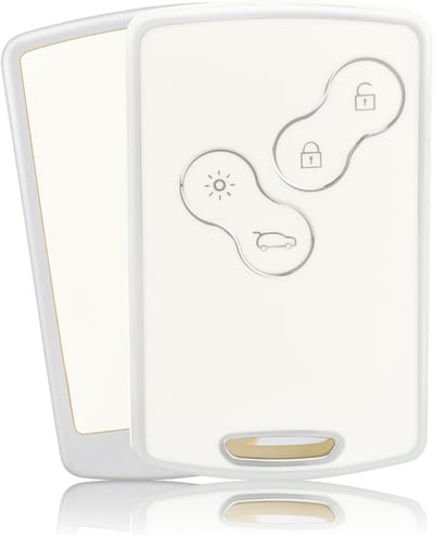 Auto Sleutelhanger Bescherming - Sleutelhoes voor Renault Clio, Scenic, Megane en meer - Geschikt voor 4 Knoppen, Duurzaam en Stijlvol Design