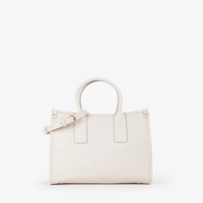 VALENTINO handtas schoudertas Foxy Re Shopping Bag Ecru crème
