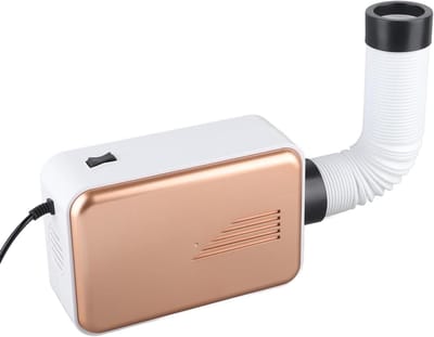 Multifunctionele elektrische wasdroger voor huishoudelijk gebruik - 600 W - draagbaar - efficiënt - compact.