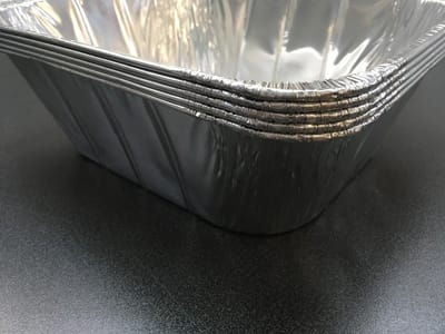 Aluminium wegwerp bak 5L - 30Stk.