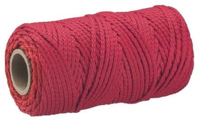 Multifunctioneel Touw 1,7 mm x 100 m – Polypropyleen, UV-bestendig, Rood