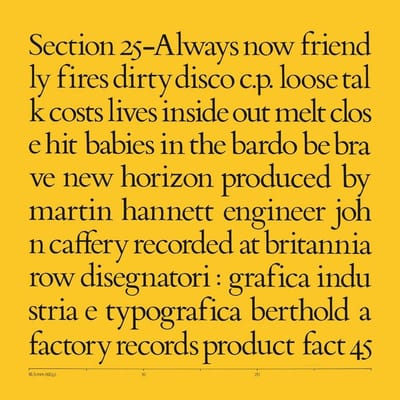 Section 25 - Always Now (5 CD)