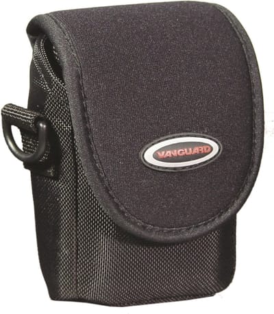 Vanguard | Lima 5 | Compactcamertas | Riemlus en Nekkoord | Binnenmaat 8,5 x 5,5 x 3,5 cm | Zwart