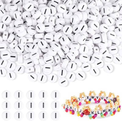 1500 stuks kralen voor armbanden, letterkralen om te rijgen