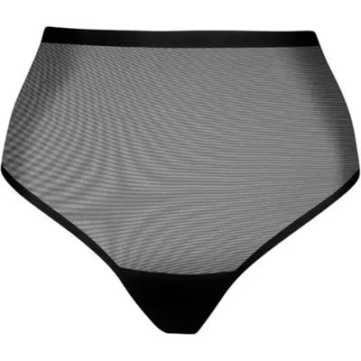 Vrouwelijke sculptuur slip van tule Bye Bra Mid Waist
