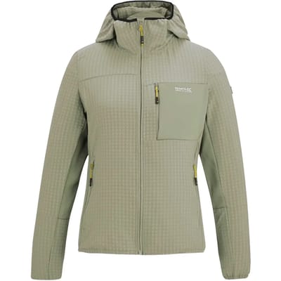Dames Kemilia Fleece met capuchon en volledige ritssluiting