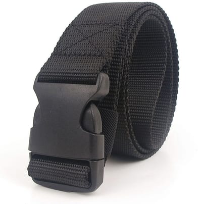 Allecto - Nylon riem - Tactische canvas riem - Verstelbare heupriem - 110 cm - Outdoor training - Luchthaven beveiligingsvriendelijk