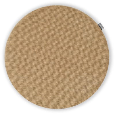 Nolon Lot Stoelkussen Nougatbruin - Rond - Voor Binnen - Zitkussen Eetkamer - met Antislip