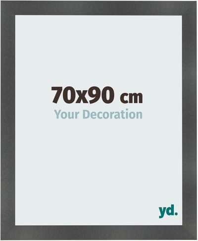 Your Decoration - Fotolijst 70x90 cm - MDF - Zwart Mat - Pisa