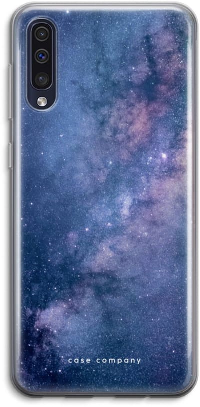 Hoesje geschikt voor Samsung Galaxy A50 hoesje - Nebula - Soft Cover Telefoonhoesje - Bescherming aan alle Kanten en Schermrand