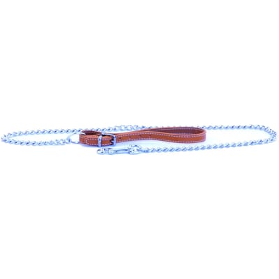 Hondenriem met leren handvat Martin Sellier 2.5 mm