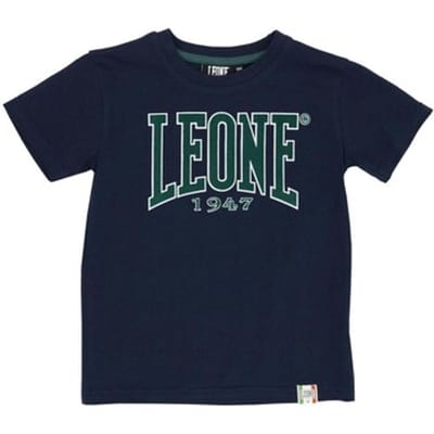 T-shirt Korte Mouw Leone 1947 Boy Short Sleeves College