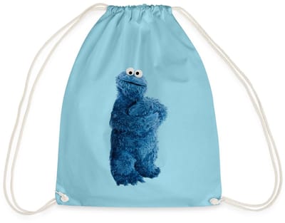 Sesamstraat Koekiemonster Pose Gymtas