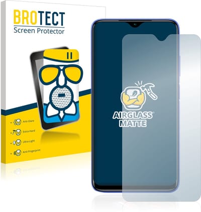BROTECT - Screenprotector voor Xiaomi Redmi 9T - Folie Beschermfolie Beschermglas matte
