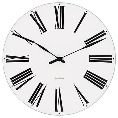 Arne Jacobsen - Roman Wall Clock 43652 - Klok - Wandklok - Ø 48 cm