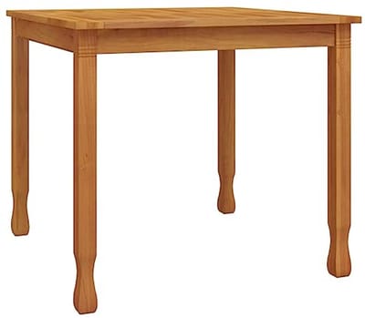 Tuin tafel 85x85x75 cm van massief teak hout - Picknicktafel en Campingtafel voor Uw Tuin