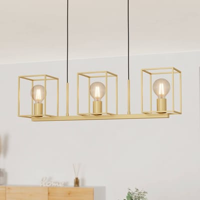 EGLO Cumiole Hanglamp - E27 - 78 cm - Goud
