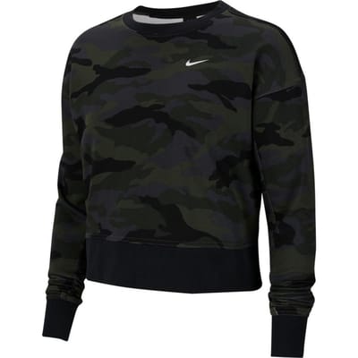 Nike Dri-Fit Get Fit Camo Sporttrui Dames - Maat L