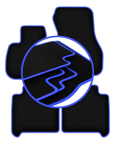 CARLUX-BLUE automatten voor: BMW 2 F46 Gran Tourer (2015-)
