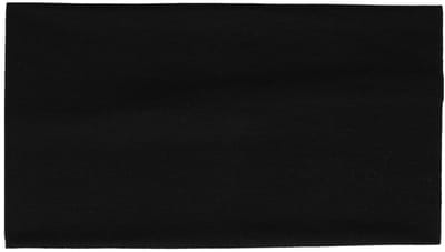 Haarsoires Haarband Stof 11cm - Basic - Zwart - Comfortabel & Elastisch – Voor Sport of Dagelijks Gebruik