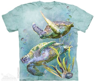 T-shirt Sea Turtle Swim S