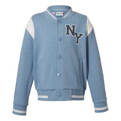LUPILU kindercollegejack, kinder collegejack (Blauw, 98/104)