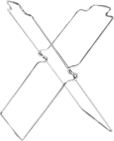 Vuilniszakhouder - Afval organizer - Afvalbeheer thuis - Opvouwbaar ontwerp - 27x17 cm - Zilver