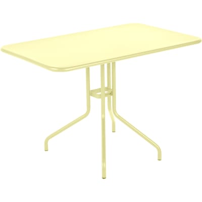 Fermob Pétale Tafel - A6 citroensorbet - 110 x 70 cm