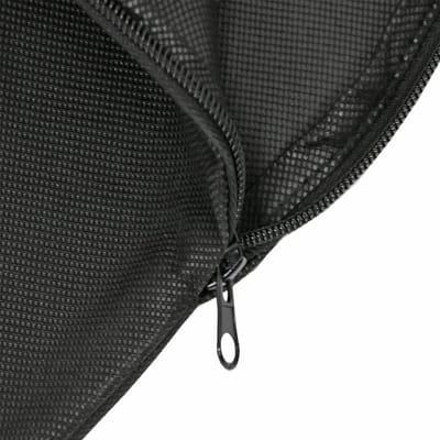 Opvangzak Tuin Vacuüm - Bladblazer Accessoire - Tuinafval Verzamelen - Grote Capaciteit 60L - 45cm Rits - Zwart