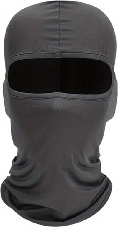 Livano Ski Masker - Ski Mask - Balaclava - Winter Masker - Bivakmuts - Full Face Mask - Donkergrijs