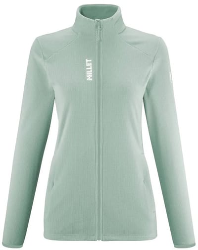Millet Ubic Lightgrid Fleece Met Volledige Rits Groen XL Vrouw