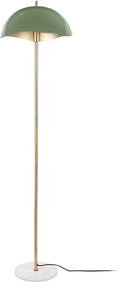 Leitmotiv Vloerlamp Waved - Groen - Ø40cm - Scandinavisch - Staande lampen voor Woonkamer - Slaapkamer