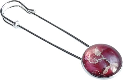 2 Love it Marble Rosa - Sjaalspeld - Vestsluiting