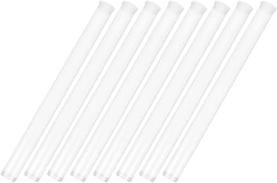 8 stuks plastic wierookstokjes wierookstokjes transparante wierookbuisjes wierookstokjespakket buisjes wierookstokjescontainer wierookstokjeshouder geurstokjeshouder pvc