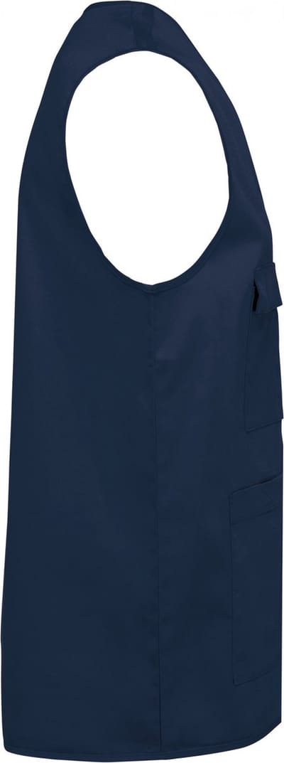 Gilet Unisex 4XL WK. Designed To Work Mouwloos Navy 65% Polyester, 35% Katoen