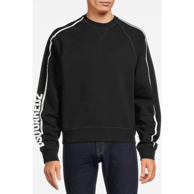 Dsquared2 Sweatshirt Black Maat: S | Sweaters Outlet | Heren | Zwart