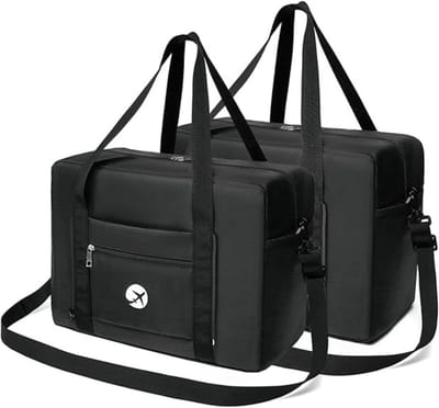 QUOVO® Reistas 40x30x20 - Reistas - Handbagage - Zwart - 40cm x 30cm x 20cm