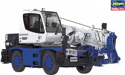 Hasegawa Modelbouwpakket Militaire voertuigen - 66008 Tadano Rough Terrain Crane GR-130NL/N Crevo Mini G4 Plastic - 1:35 - Modelbouw