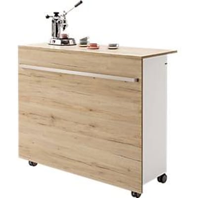 Receptiebalie Jacky - B 1350 x D 520 x H 1130 mm - wild eikendecor