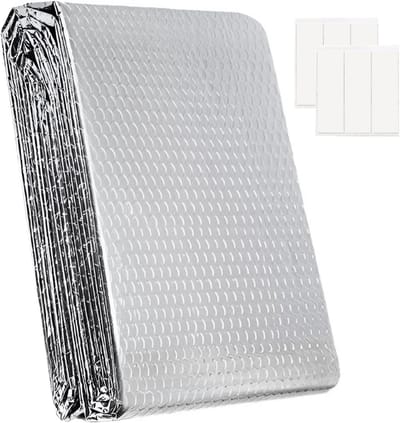 Isolerende folie voor radiator 4mm – Warmtereflecterend met kleefpads