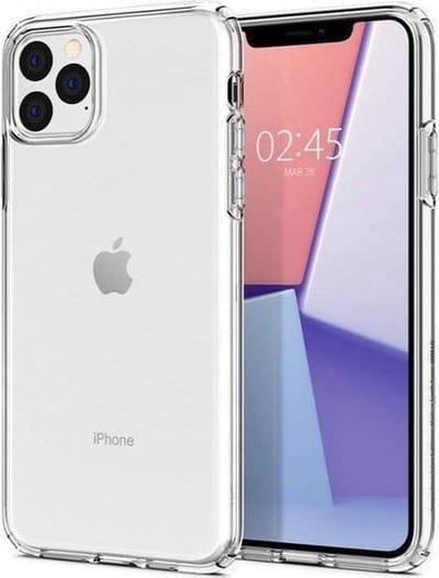 Apple iPhone 11 PRO hoesje transparant - Flexibel Jelly cover iPhone 11 Pro hoesje - Transparant - Telefoonhouder meegeleverd - PRO variant