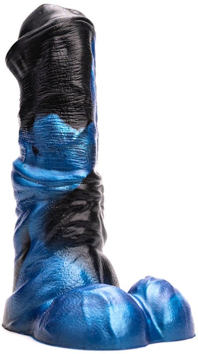 Kiotos Revolt - Dildo Fantasie - Blue Wave - 01 - Medium - 18 x 5,5 cm