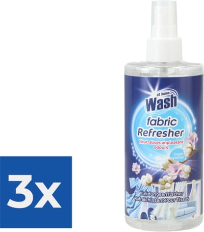 At Home Textielverfrisser Cotton 300 ml - Voordeelverpakking 3 stuks
