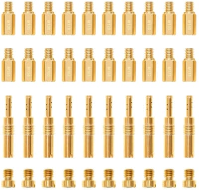 Allecto - Carburetor Injector Kit - 40 Stuks voor Optimale Motorprestaties - Precisie Afstelling - Hoogwaardige Componenten - Geschikt voor Diverse...