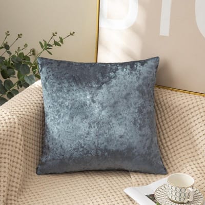 Housse de coussin carrée 40*40cm Multicolore Coton Lin Housse de coussin Canapé Lombaire Jeté Housse de coussin de canapé Uni Décoration de maison