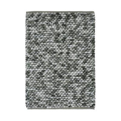 Dutch House Badmat Caorle - Badmat 60x90cm - Dark Grey mixed - Antislip - Badmatten - Anti Slip Douchemat - Badkamer Mat - Snel Absorberend - Snel Drogende Badmat