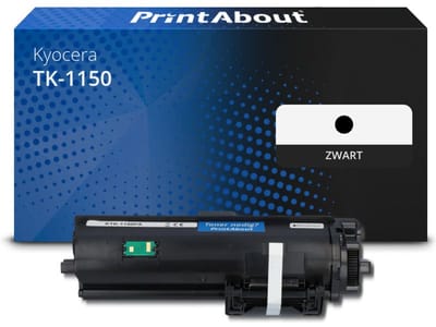 PrintAbout huismerk Toner TK-1150 Zwart Geschikt voor Kyocera