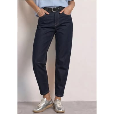 High Waist Barrel Leg jeans in Loose Fit