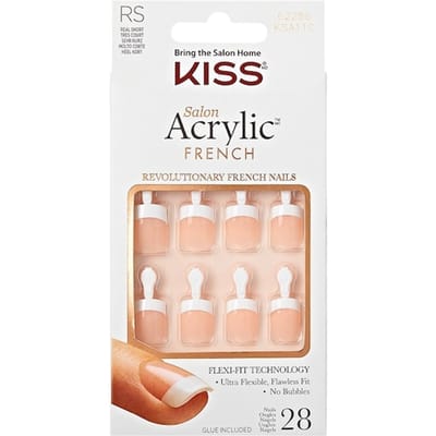KISS Salon Acrylic French Power Play Nepnagels & nageldesign Dames
