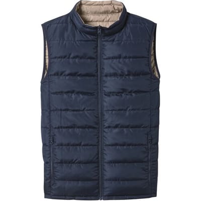 esmara Men Heren bodywarmer (Marineblauw/beige, S (44-46))